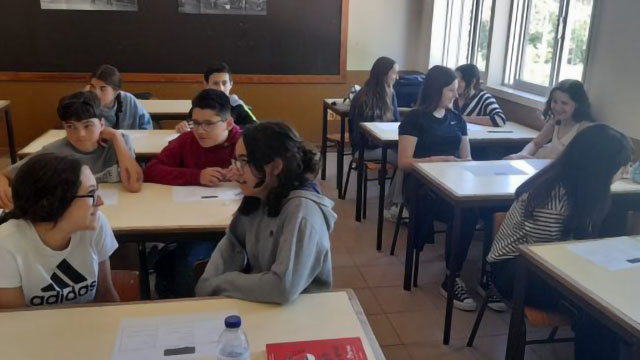 Agrupamento de Escolas Dr. António Granjo acolhe grupo de 10 alunos e professores de Espanha, em mais uma parceria Erasmus+ Escolar