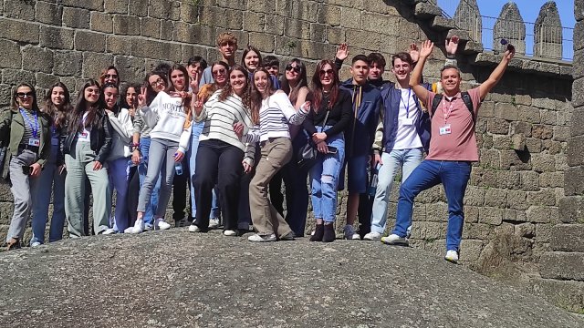 Agrupamento de Escolas Dr. António Granjo acolhe grupo de 10 alunos e professores de Espanha, em mais uma parceria Erasmus+ Escolar