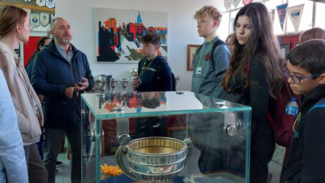 Escola Secundária Dr. António Granjo recebeu um grupo de 24 alunos e 8 professores oriundos da Alemanha (Bad Harzburg), Países Baixos (Amesterdão), Eslovénia (Lenart) e Eslováquia (Bardejov), no âmbito do projeto de intercâmbio escolar Erasmus+, Together We Thrive