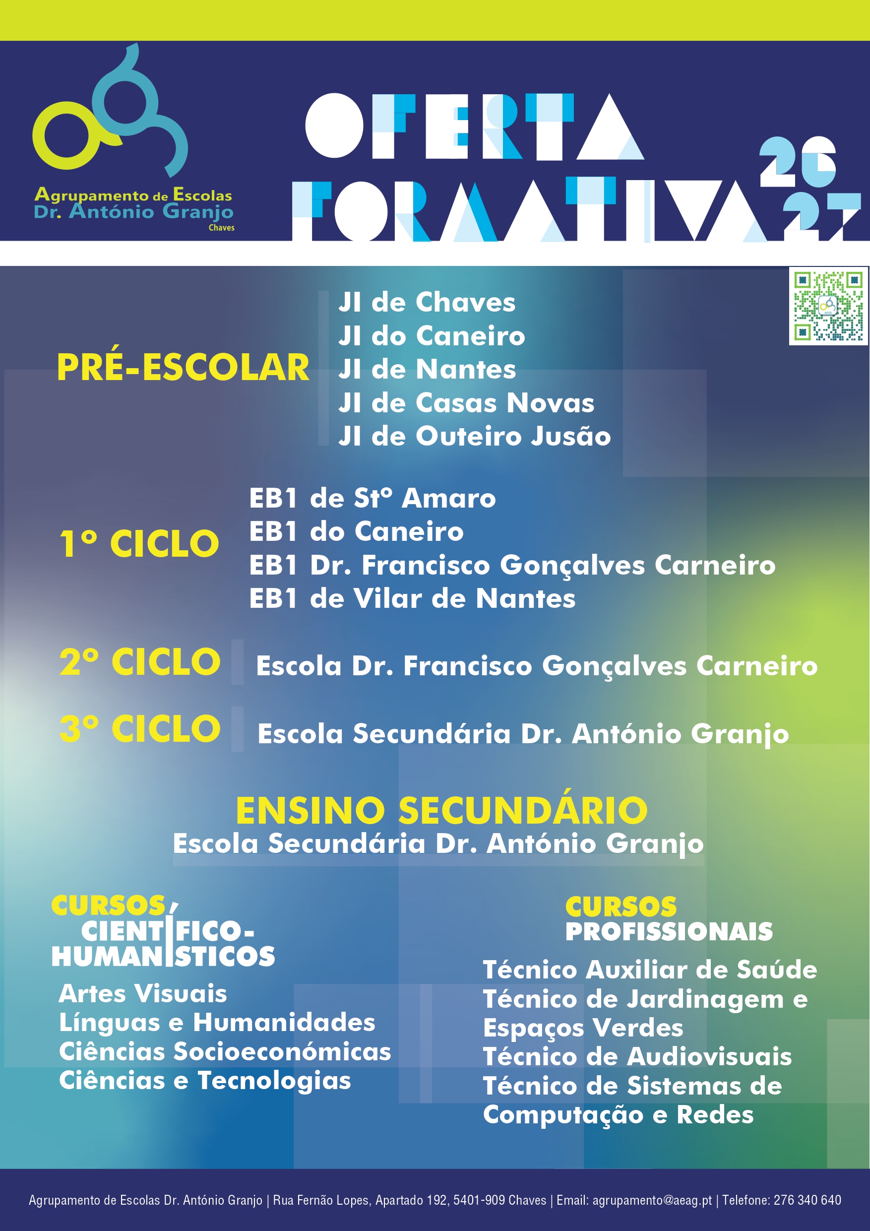 Oferta formativa 2026-27